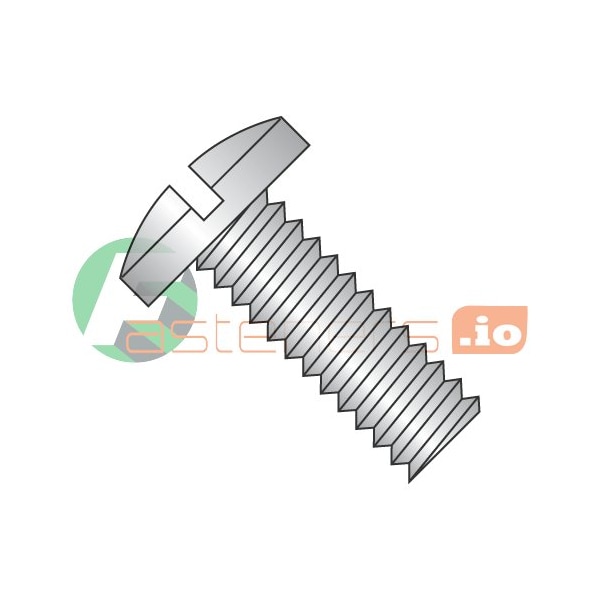 Newport Fasteners #6-32 x 5/8 in Slotted Binding Machine Screw, Plain 18-8 Stainless Steel, 5000 PK 436193 - main